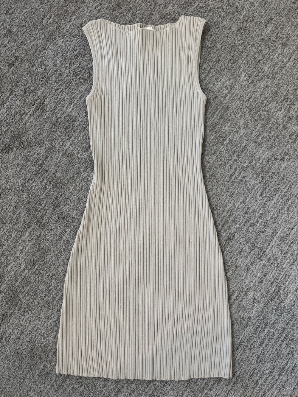 DISSH NWT Sienna Stone Ribbed Knit Mini Dress M